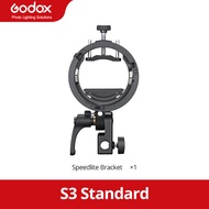 Godox แหวนตัวแปลงเลนส์ Bowens ขายึดจับแฟลช S3สำหรับ V100/V1/V860/AD100/AD200/AD300