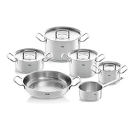 Fissler Pure Profi pot set with stainless steel lid 6 Piece (‎084-388-06-00/0) - GERMAN GOODS