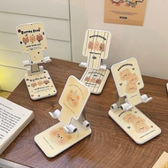 [in stock] Cartoon Bear Phone Stand Desktop Adjustable Cute Multifunctional Lazy Stand for Watching 