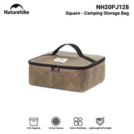 NATUREHIKE CAMPING SUPPLIES BAG NH20PJ128 STORAGE BAG SQUARE CANVAS CAMPING BIN HIKING EQUIPMENT BAG