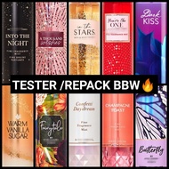 BBW REPACK TESTER (isian semula) /REPACK BODY MIST BBW. MINYAK WANGI DAHLIA GINGHAM A THOUSAND WISHE
