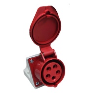 Grippes 16A 3P+E+N Industrial Outlet Wall Type 6h 220V (5 Pins) IEC309-2 115