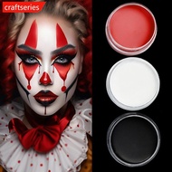 CRAFTSERIES Professional Face Paint Body Paint Makeup White Black Red Painting Special Effects Makeu