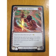 FAB RF Prayer of Bellona Rainbow Majestic Dusk till Dawn Flesh and Blood TCG Light Warrior DTD
