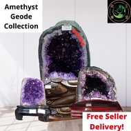 Top Quality | Amethyst URUGUAY Geode Cave Pieces Medium Large | Crystal Display for Fengshui