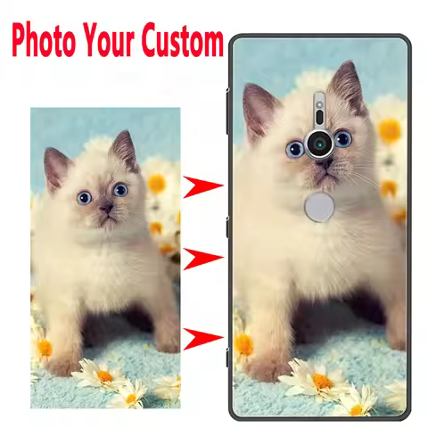 DIY Customized Silicone Cases For Sony Xperia XZ1 XZ2 Compact XZ3 XZ4 X 10 1 5 II III L3 L2 XZ X L4 