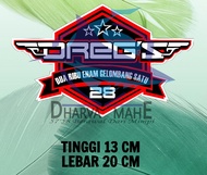 DREGS stiker DREGS Stiker angkatan Bintara Polisi 28 Letting 28 Stiker Polisi Polsek Polres Polda St