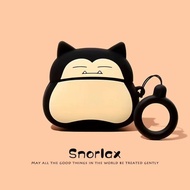 Pokemon Snorlax For AirPods Pro2 Case AirPods 4 Shockproof Earphone Cover For AirPods 4/4(ANC) Pro2 
