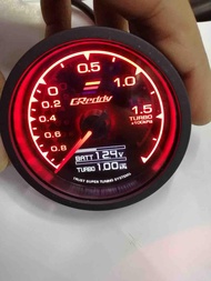 เกจวัด บูส greddy 7สี 2in1 มีดิจิตอลบอก voltในตัว