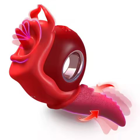 Explosive Tongue Clitoris Vaginal Orgasm Octopus Vibrator Tongue Female Masturbator Adult Toys