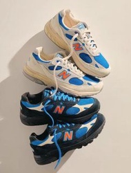 新品聯名KITH x new balance  993 復古休閑跑步鞋 深藍色U993MG 灰色 U993MS 兩色有