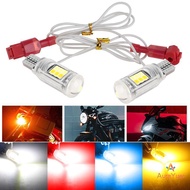 [AuraYuer] 1Pair T15/T10 Super Bright Turn Signal Bulb Dual Contact Motorcycle Signal Light W16W LED
