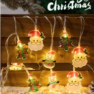 1 Piece Of Warm Light Christmas 4.92 Feet 10 LED/9.84 Feet 20 LED/19.68 Feet 40 LED Acrylic Painted 