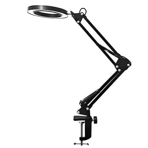 72LED 8X/10X NEW Illuminated Magnifier USB 3 Colors LED Magnifying Glass for Soldering Iron Repair/T