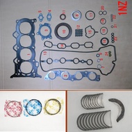 1NZ 1NZFE 2NZ 2NZFE Full gasket set kit crankshaft connecting rod bearing piston ring for Toyota ECH