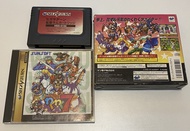 Sega Saturn 擴展 RAM 卡匣 + 遊戲 waku waku 7