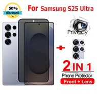 Samsung S25 Ultra Privacy Screen Protector For Samsung S25 S24 S22 S21 S23 Plus Ultra FE A16 A06 A05