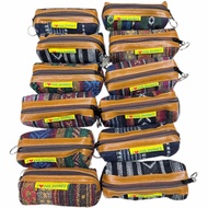 (iloveph) 12pcs Baguio Hotdog Wallet Native Style Coinpurse Laminated Baguio Wallet Souvenir Lipstic
