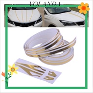 YOLAN Car Body Decal  Waist Line Multicolor Pinstripe Steamline