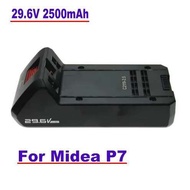 Midea P7 / P7 Flex / P7 Max / P7 หนุ่ม / Q8 Bp28825a เครื่องดูดฝุ่นไร้สายแบตเตอรี่ 100% แบรนด์ใหม่ C