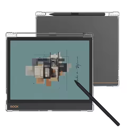 For Onyx Boox Note Air/Air2+/Air3/Air3C Case Transparent TPU Soft Cover with 4 Corner Airbags Shockp