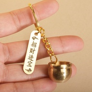 ✨Keychain Money Bag Baifu Cylinder Apple Pixiu Dustpan Brand Meaning Safe Available Gift 25.6.26