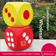 High-quality Foam Big Sieve Large Size Dice Cup Stopper Monopoly Dice Big Dice Game Props Can Be Cus