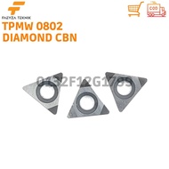 TPMW TPMT 0802 0802 Diamond CBN Lathe Insert Suitable for Steel Hard Materials etc.