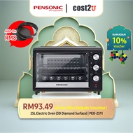 ✦  Pensonic 25L Electric Oven (3D Diamond Surface) | PEO-2511 Grill Oven Toaster Ketuhar Elektrik 电烤箱❧