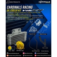 CARDINALS OIL COOLER Y15 LC135 COOLER ENGINE OIL COOL PENYEJUK MINYAK HITAM CARDINAL ENGINE OIL COOL