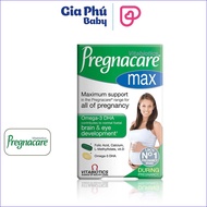 Genuine Pregnacare Max Pregnancy Vitamins with quality assurance stamp