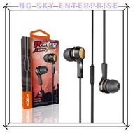 MOXOM PREMIUM EARPHONE HANDSFREE.3.5MM JACK.HEADPHONE MP3 EARPHONE.GAMING EARPHONE.ep09