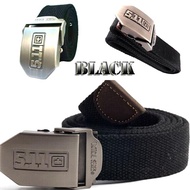 Men's army tactical plain waist - men's belt canvas buckle 511