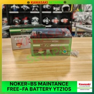 Kawasaki Noker-BS High-Performance Maintenance-Free Motorcycle Battery YTX10S-BS for Motorcycles