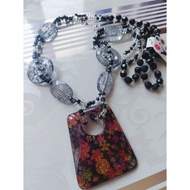 Party Necklace F288 Flower Pendulum Beautiful Contemporary Necklace Accessories