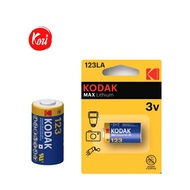 Kodak CR123 123LA 3V Max Lithium Battery