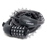 TRINX 5 DIGITS PASSWORD BIKE LOCK