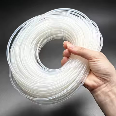 Food Grade Clear Silicone Tubing ID 0.5 0.6 0.8 1 1.5-4mm Odorless Bendable Drinking Safe Leakproof 