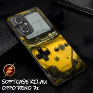 [SC22] OPPO RENO 7z 8z 5G SOFTCASE | Oppo reno 7 8 z 5G Glass Mica Case | Gameboy Case | Cool, Cute,