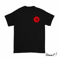 Eminem Basic E Band T-Shirt | Eminem Music T-Shirt - Black
