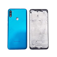 Casing Housing Kesing Fullset SAMSUNG GALAXY M11 ORIGINAL | BackDoor BackCover Cassing Tutup Belakan