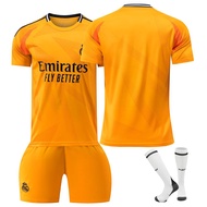 2025 2425 Real Madrid Away Football Jersey No. 5 Bellingham 7 Vinicius 11 Rodrigo 9 Mbappe Jersey