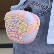 【XIAOYU Pet House】 Silicone Pet Snack Bag Outing Portable Dog Training Snack Bag Dog Walking Bag Dog