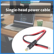 KOK DC7909 Power Pigtails Cable 8mm Male Female Plug to Bare Wire Open End Power Wire Supply Repair 
