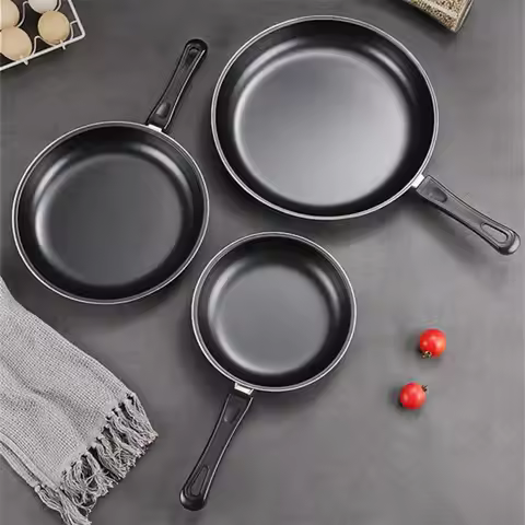 20/25/30CM Egg Frying Pan New Handles Non Stick Pan Pancake Pan Pancakes Omelette Kitchen Cookware S