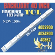 TCL 40 INCH LED TV BACKLIGHT 40D2900-40S4900-40S62