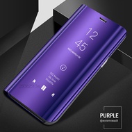 Leather Flip Smart View Mirror Case For Xiaomi 15T Xiaomi 15T Pro 5G Magnetic Book Stand Xiomi Xiaom