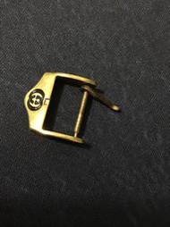 GUCCI 庫存14 M/M K金錶扣/品相如放大圖