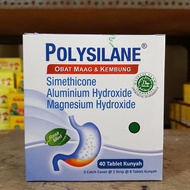 POLYSILANE obat kembung tablet box isi 40 tab