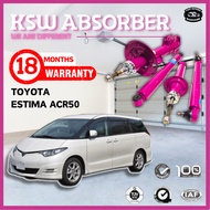 TOYOTA ESTIMA ACR50 - KSW (GAS) Shock Absorber FRONT & REAR (18Months Warranty)